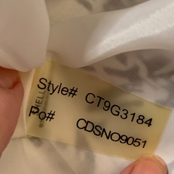 Calvin Klein Black and White Midi Dress - Picture 8 of 9